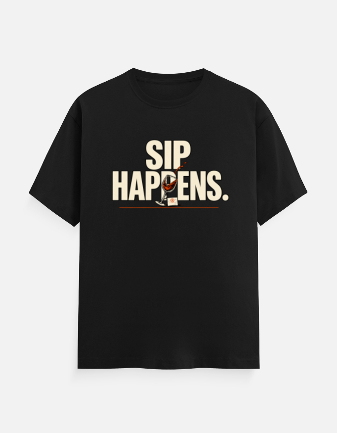 Sip Happens Tee — sip happens tee